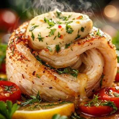 Image of Fish Roll with Compound Butter by Alton Brown