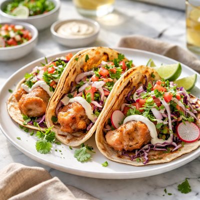 Image of Fish Tacos Baja Style