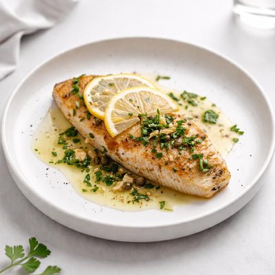 Image of Fish with Lemon Butter
