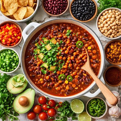 Image of Five Bean Vegetarian Chili