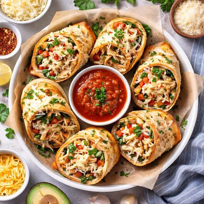 Image of Five Cheese Chicken Rollups