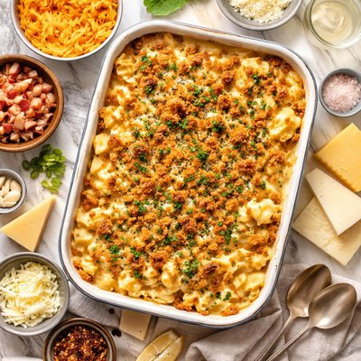 Image of Five Cheese Mac N Cheese for Grownups