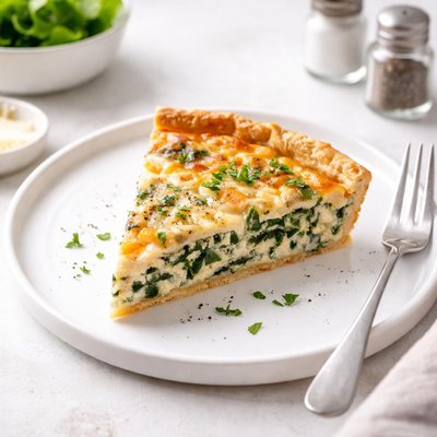 Image of Five Cheese Spinach Quiche