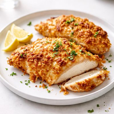 Image of Five Ingredient Cheesy Crispy Chicken