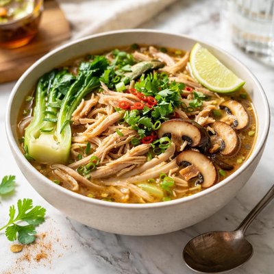 Image of Five Spice Chicken Noodle Soup