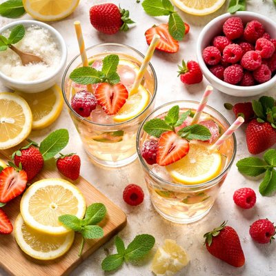 Image of Fizzy Fruity Lemonade