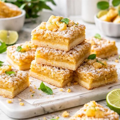Image of Flaky Pineapple Bars