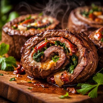 Image of Flank Steak Pinwheels