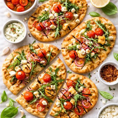 Image of Flatbread in 10 Minutes