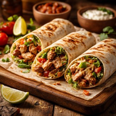 Image of Flavor Packed Chicken Wraps