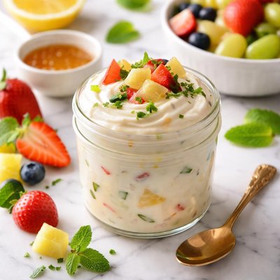 Image of Flavored Mayonnaise for Fruit Salads