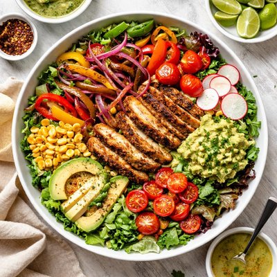 Image of Flavorful Fajita Salad