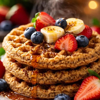 Image of Flax Meal Waffles