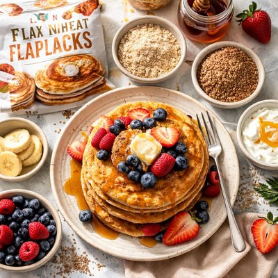 Image of Flax N Wheat Flapjacks
