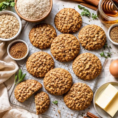 Image of Flax Oatmeal Cookies Using Freshly Milled Flour