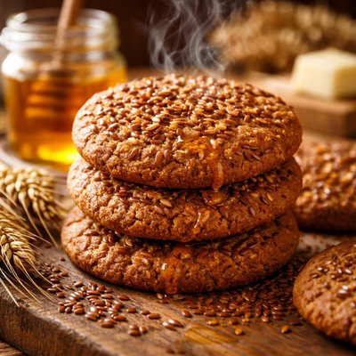 Image of Flax Seed Honey Cookies