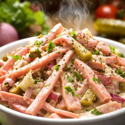 Image of Fleischsalat Auf Bremen Meat Salad