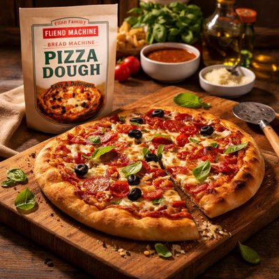 Image of Flinn Family Bread Machine Pizza Dough