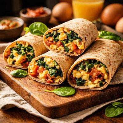 Image of Florentine Breakfast Wraps
