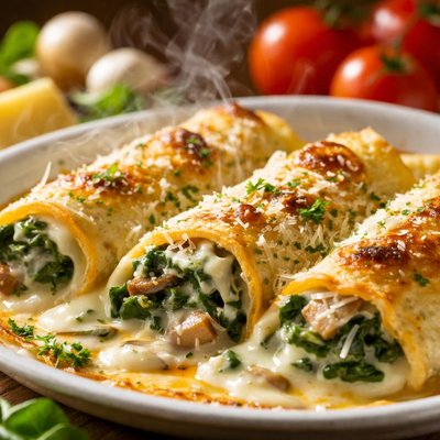 Image of Florentine Crepes