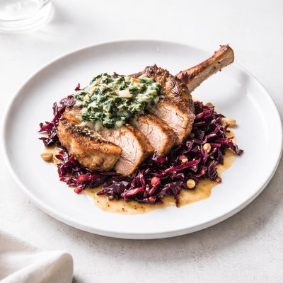 Image of Florentine Pork with Spiced Red Cabbage