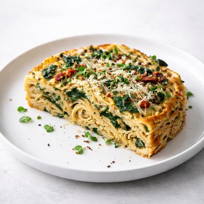 Image of Florentine Spaghetti Frittata