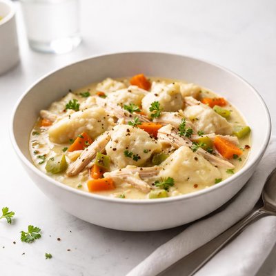 Image of Flour Tortilla Chicken and Dumplings