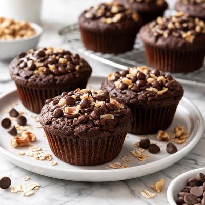 Image of Flourless Bean Muffins Sweet Version