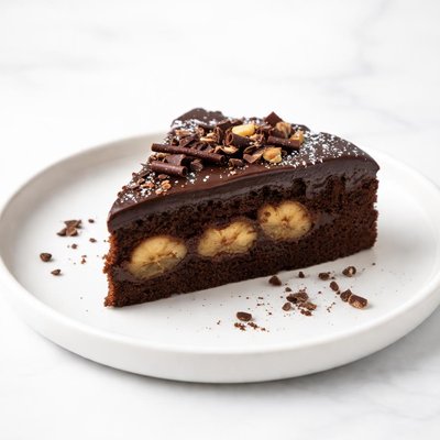 Image of Flourless Chocolate Banana Cake