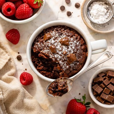 Image of Flourless Chocolate Cake in a Cup