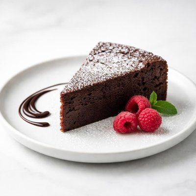 Image of Flourless Chocolate Cake with Stevia