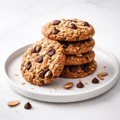 Image of Flourless Chocolate Chip Almond Cookies