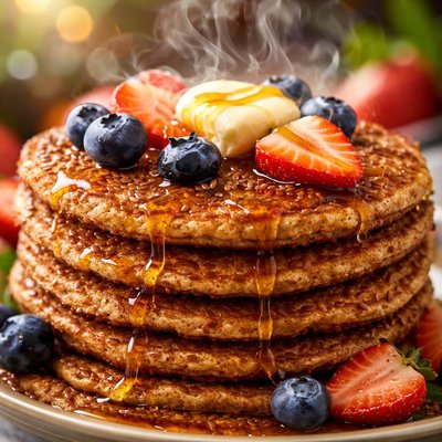 Image of Flourless Flax Seed Pancakes