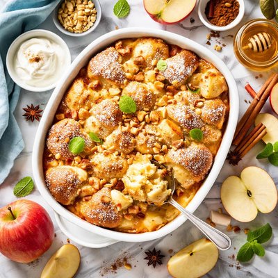 Image of Fluffy Apple Pudding