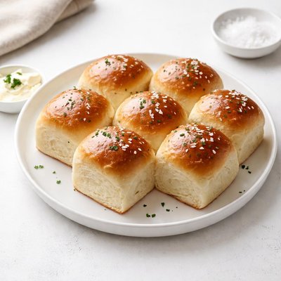 Image of Fluffy Butter Dinner Rolls