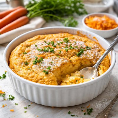 Image of Fluffy Carrot Souffle