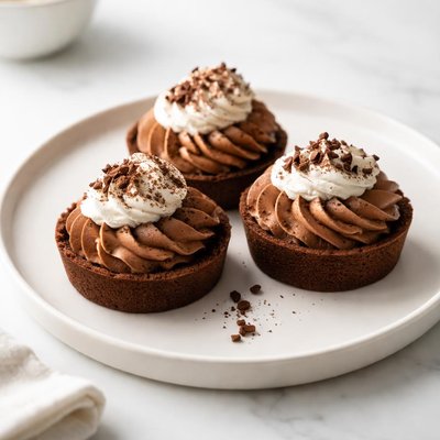 Image of Fluffy Cocoa Tarts