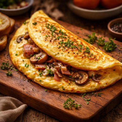 Image of Fluffy Creamy No Fail Omelet