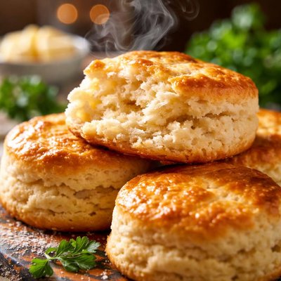 Image of Fluffy Delicious Biscuits