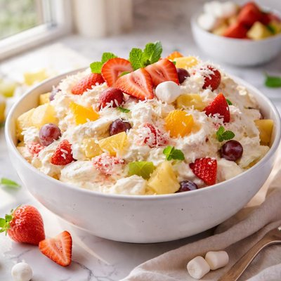 Image of Fluffy Fruit Salad