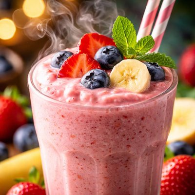 Image of Fluffy Fruit Shake