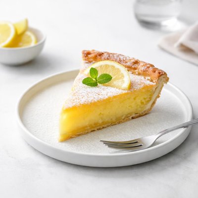 Image of Fluffy Lemon Chess Pie