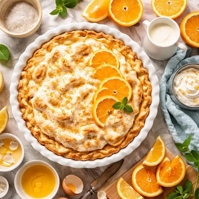 Image of Fluffy Orange Pie