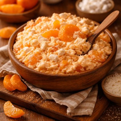 Image of Fluffy Orange Salad or Dessert