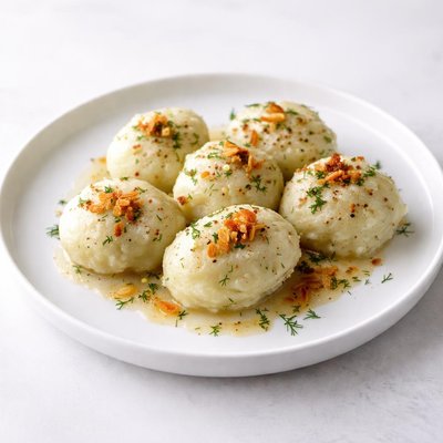 Image of Fluffy Potato Kneidlach