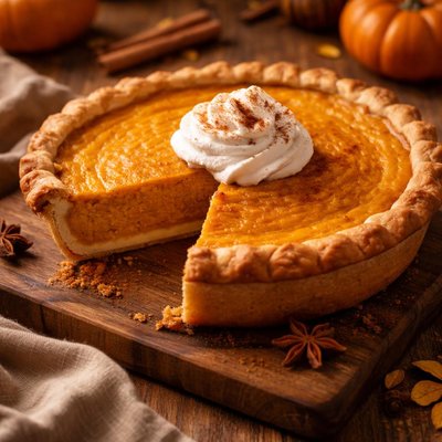 Image of Fluffy Pumpkin Pie