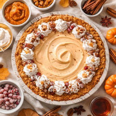 Image of Fluffy Refrigerated Pumpkin Pie