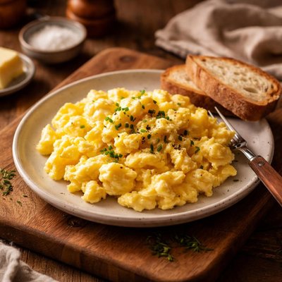 Image of Fluffy Scrambled Eggs