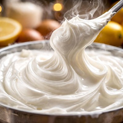 Image of Fluffy White Frosting Icing