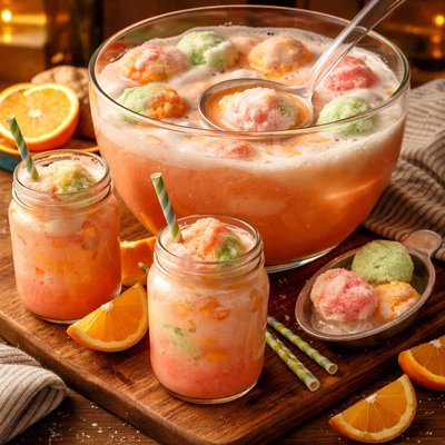 Image of Foamy Sherbet Punch